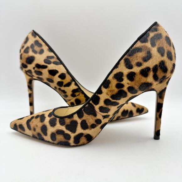 Nine West Womens Fresh Stiletto Pumps US 8 M EU 38.5 Leopard EUC - Picture 7 of 15